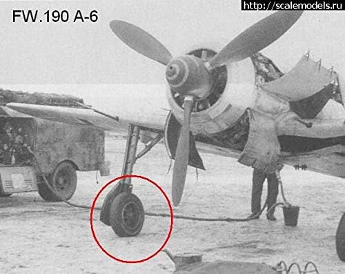 1/48 Fw-190 A/F/G Kerekek, Perforált Korán Fő Lemez, Sima Fő gumiabroncs - Nem, maszk Sorozat north star Modell