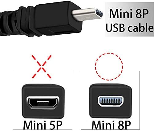 BRST USB-kábel Kábel Vezet a Panasonic Lumix Fényképezőgép, a DMC-TS20 s TS20k TS20a LS70 FZ60