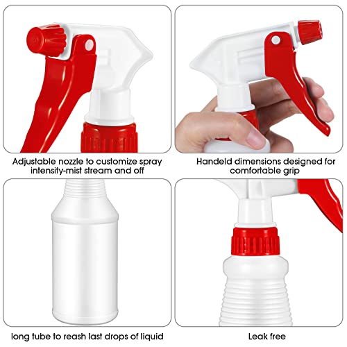 Yinder 18 Pack 24oz Spray-Műanyag Palack Üres Újrafelhasználható Spray-ket Tisztítási Megoldások, nagy teherbírású Permetezés