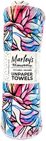 Marley Szörnyek UNpaper Törölköző - 24 Gróf roll, egyszer használatos kéztörlő, Környezetbarát, Pamut, Fa Ingyenes, (Meglepő,