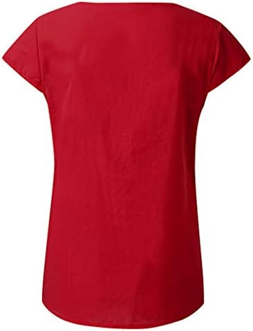 GREFER Vintage Hímzéssel, V-Nyakú póló - Blúz Női Divat 2019 - Maximum Női Alkalmi Nyári Plus Size
