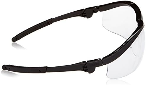 MCR Biztonsági ST110 Vihar Biztonsági Szemüveg, Fekete Kerettel, víztiszta Lencse