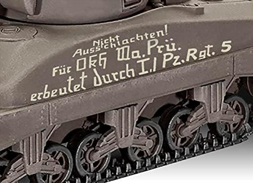 Revell 03290 Sherman M4A1 1:72 Méretarányú Unbuilt/Festetlen Műanyag Modell Készlet