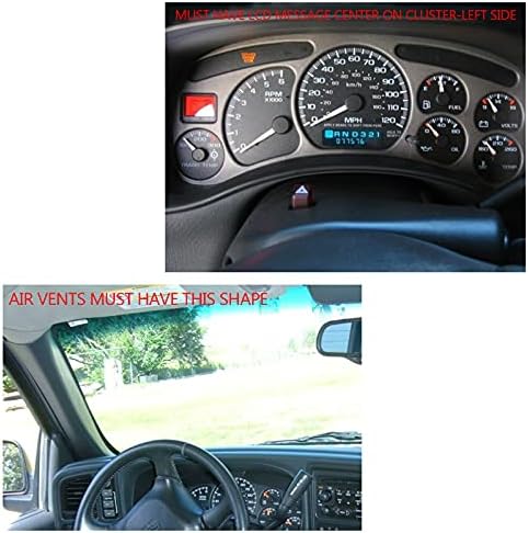 Dupla DIN Dash Kit W/Kábelköteg & Antenna Adapter Alkalmas 1999-2002 GM Teljes Méretű Teherautók/SUV Silverado Sierra - Dupla