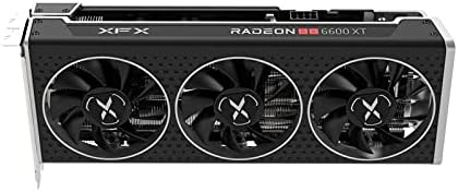 XFX Speedster MERC308 Radeon RX 6600 XT Fekete Gaming Grafikus Kártya 8GB GDDR6 HDMI 3xDP, AMD RDNS 2 RX-66XT8TBDQ