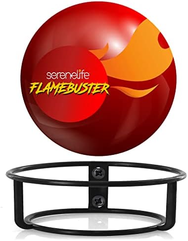 SereneLife Flamebuster a Konzol, Könnyű, Hordozható Automatikus Tűz Labda Tűzoltó & Első Figyelmeztető HOME2PRO Újratölthető Megfelelés