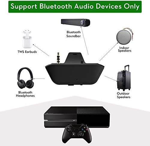 Uberwith Bluetooth Xbox Egy Sztereó Headset Adapter Xbox One X/S Vezérlő Audio Adó Kompatibilis Bluetooth-Fejhallgató Hangszórók