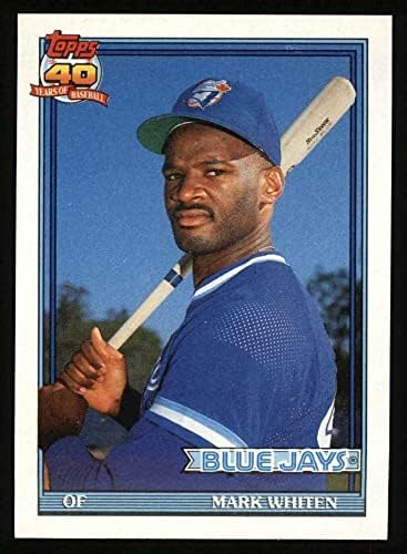 1991 Topps 588 Mark Fehéríti a Toronto Blue Jays (Baseball Kártya) NM/MT Blue Jays