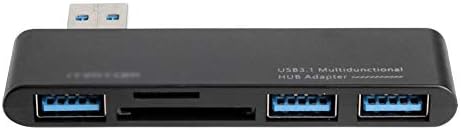 SHYPT Hordozható 5 az 1-ben USB 3.0 HUB Elosztó Átalakító 5Gbps USB 3.0 SD TF Kártya Adapter Asztali Laptop PC