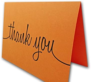 Köszönöm figyelmét Kártyák & Borítékok - 25 kártyát, borítékok (Narancs Fizz (Narancssárga))