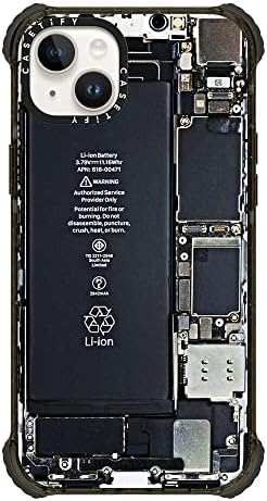 Casetify Ultra Hatása iPhone 14 Plus-Ügyben [5X Katonai Csepp Vizsgált / 11.5 ft Csepp Védelem] - Belső Alkatrészek - Fényes