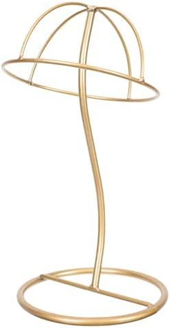Angoily Egyetlen kalaptartó Modern Fém hat Állvány Fém Kalap Sapka Rack Dekoratív Asztallap Paróka, Kalap Kijelző Állni, szabadon álló Paróka