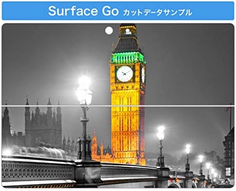 igsticker Matrica Takarja a Microsoft Surface Go/Go 2 Ultra Vékony Védő Szervezet Matrica Bőr 000995 Táj Utca