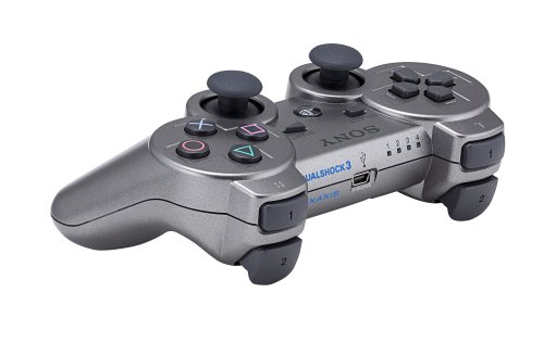 PlayStation 3 DualShock 3 vezeték nélküli kontroller - Fémes Szürke