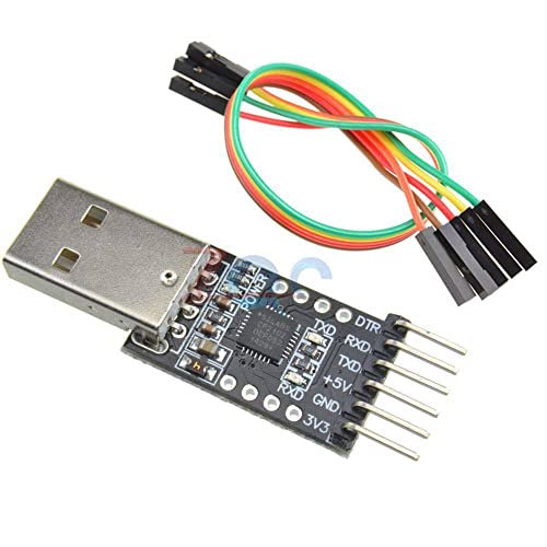 CP2102 USB 2.0 UART TTL Soros 6 PIN Átalakító Csatlakozó Modul 5-Tűs Kábel Arduino