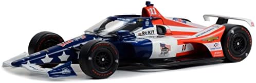 Dallara IndyCar 11 J. R. HildeABC Ellátási aj Foyt Vállalkozások NTT IndyCar Sorozat (2022) 1/18 Fröccsöntött Modell Autó Greenlight