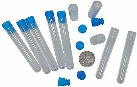 Műanyag-Polycorbonate Kémcsőben Fedő -12 X 76 mm (50)