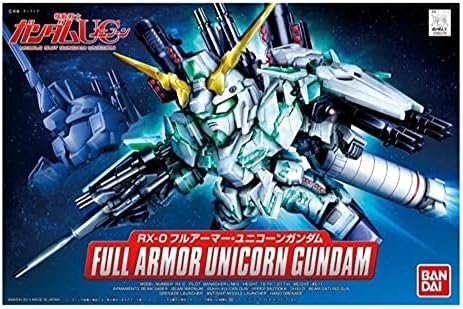 Bandai Hobbi - Modell Gundam - 390 Teljes Páncél Egyszarvú Gundam Gunpla SDBB 8cm - 4573102590299