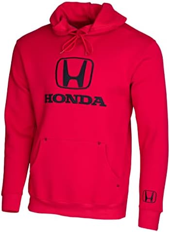 Honda Piros Pulóver Kapucnis Pulóver