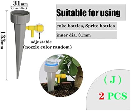 bzcemind Permetező Automata Csepegtető Öntözés Növény Waterer Eszközök Vízzel Tét Rendszer Beltéri Kültéri Cserepes Növények,2DB-J