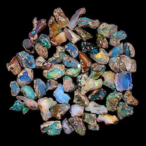 30Gram Tűz Játék Opál Durva Kő | Természetes Opál Kő | Raw Kristály, Drágakő | Etióp Drágakő DIY Ékszer Készítés Kellékek