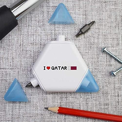 Azeeda 'Szeretem Katar' Kompakt DIY Multi-Eszköz (TI00022887)