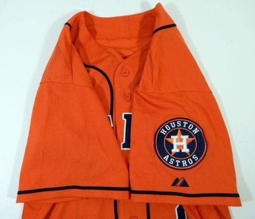2013-2019 Houston Astros 2 Játék Használt Narancssárga Mez Név Lemez Eltávolítása 44 596 - Játék Használt MLB Mezek