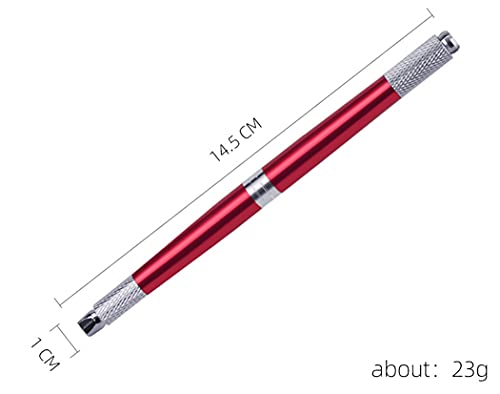 XIAOYU 3 az 1-ben Microblading Pen Tűk a Tartós Smink Toll Kézi Szemöldök Tetoválás, Arany