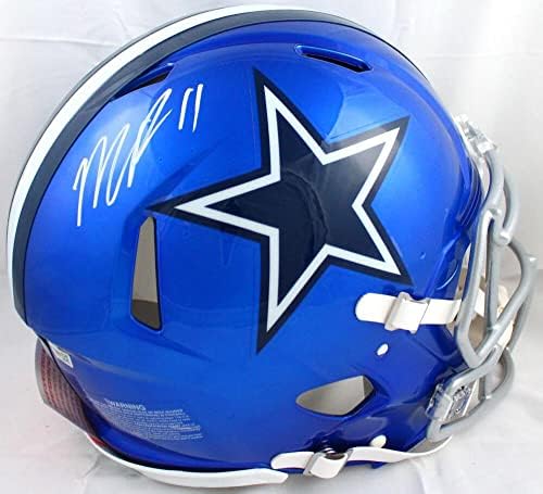 Micah Parsons Aláírt Dallas Cowboys Flash F/S Sebesség Hiteles Sisak-Fanatikusok - Dedikált NFL Sisak