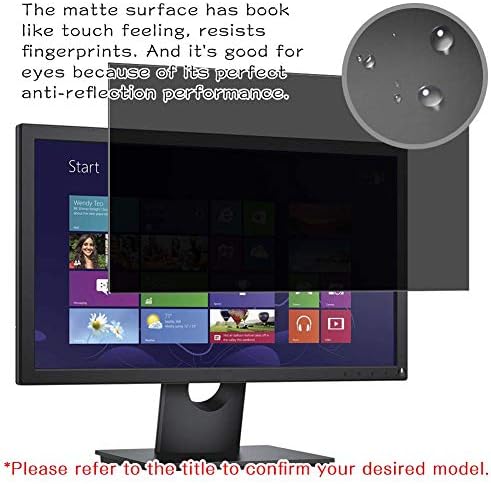 Synvy Adatvédelmi képernyővédő fólia, Kompatibilis Dell U2421HE 23.8 Kijelző Monitor Anti Kém Film Védők [Nem Edzett Üveg]