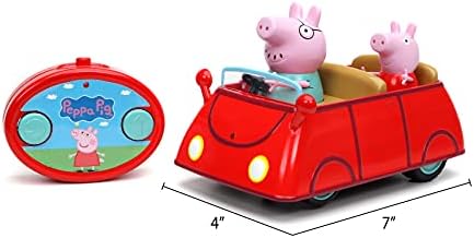 Jada Toys Peppa Pig RC távirányítós Autót Piros, Játékok Gyerekeknek