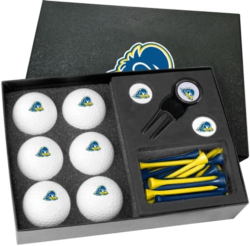 Golfballs.com Klasszikus Delaware Kék Tyúkok Fél Tucat Ajándék Szett Gyeptéglát Eszköz - Üres Golyó