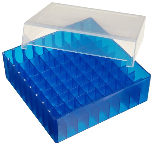 SP Bel-Art 81-Hely, Műanyag Fagyasztó-Tároló Doboz; Kék (Csomag 5) (F18852-0012)