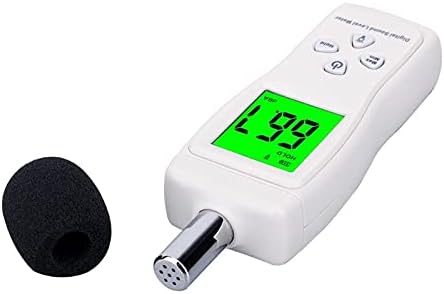 QUUL Digitális zajszintmérő 30-130db Decibel Mérő Zaj Monitoring Teszter Smart Sensor Zaj DB Érzékelő Analyzer