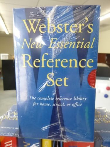 Houghton Mifflin 1020842 Webster-Lábak Új Alapvető Referencia Három-Könyv Asztal Szett, Paperback (HOU1020842)