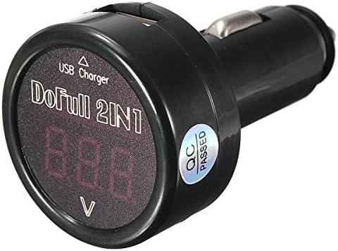 A tudomány Vásárlás - Digitális LED Voltmérő Auto USB 2 az 1-Gyel Autós Töltő Akkumulátor Monitor