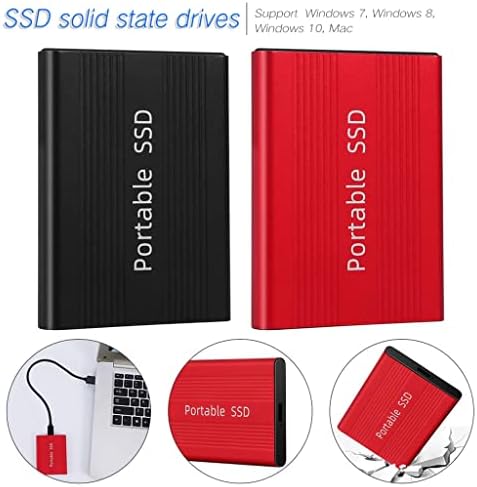 LHLLHL Hordozható SSD, USB 3.0-USB-C 1 tb-os 500GB Külső Solid State Disk 6.0 Gb/S Külső merevlemezt, a Laptop, Asztali Kamera vagy a