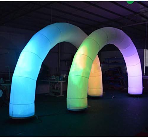 Foammaker Akciós LED Világítás Felfújható Arch színváltozás Felrobbantani Világítás Boltív az Esemény Felek Játékok (6m Széles)