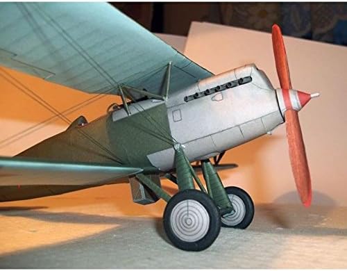 ORAL Papír Modell KIT Katonai Légügyi Vadászgép i-3 1/33 repülőgép Repülőgép Jet SZOVJETUNIÓ 1928-ban 151
