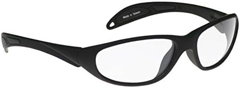 Schott SF-6 HT-X-Ray Védő Vezethet Szemüveg, Fekete Maxx Wrap Biztonsági Keret, 62x18x145mm