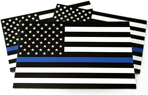 Amerikai USA Mágneses Zászló Autó Mágnes, Vékony Kék Vonal a Rendőrség Támogatása, Tartós Külső, Autók, Teherautók, Postaládák,
