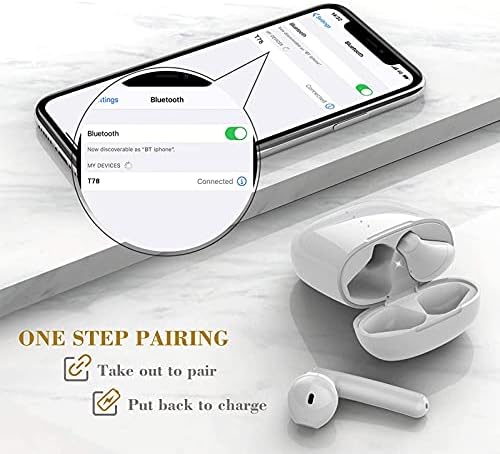 A vezeték nélküli Fülhallgatót Bluetooth 5.0 Fejhallgató Beépített Mikrofon fülhallgató zajszűrő 3D Sztereó Levegő Rügyek Fülbe Gyors