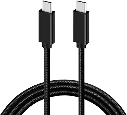 BoxWave Kábel Kompatibilis Acer Aspire 7 (A715-51G) - DirectSync PD-Kábel (3ft) - USB-C-USB-C (100W), C Típusú Fonott 3ft
