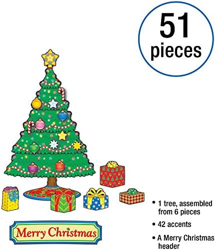 Carson Dellosa Karácsonyi Mini Hirdetőtábla Set—Boldog Karácsonyt Banner, karácsonyfa, Ajándékok, nyalókát, Díszek, csúcsdíszt,