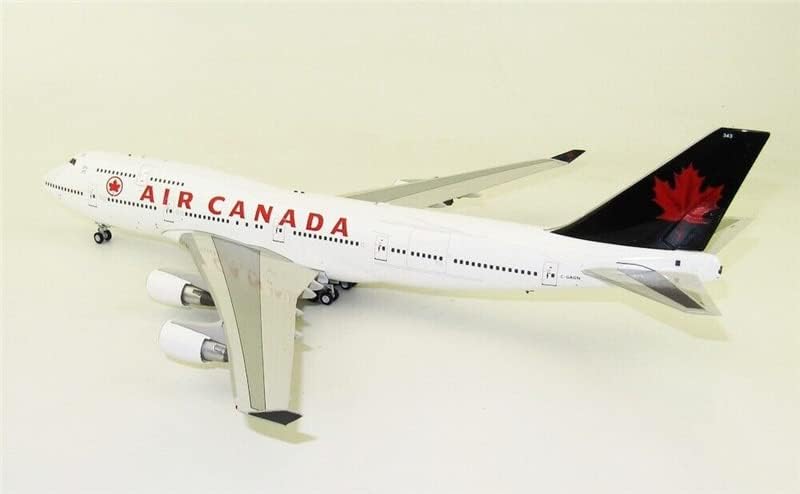 Fedélzeti 200 AIR Canada a Boeing 747-400 C-GAGN állvánnyal Limited Edition 1/200 FRÖCCSÖNTÖTT Repülőgép Előre elkészített Modell