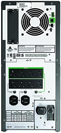 APC 3000VA Smart-UPS a SmartConnect, Tiszta Sinewave UPS Akkumulátoros, Vonal Interaktív, 120V Szünetmentes Tápegység (SMT3000C)