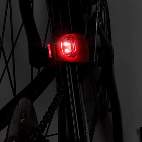 BESPORTBLE Kerékpár hátsó Lámpa Bicikli hátsó Lámpa 12db Kerékpár Világítás Led Fényes Első Fényszóró Hátsó Kerék Biztonsági Este Lámpa