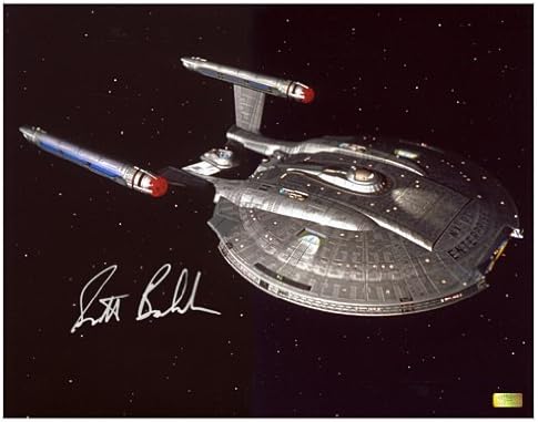 Scott Bakula Dedikált 11x14 Star Trek Enterprise NX-01 Fotó