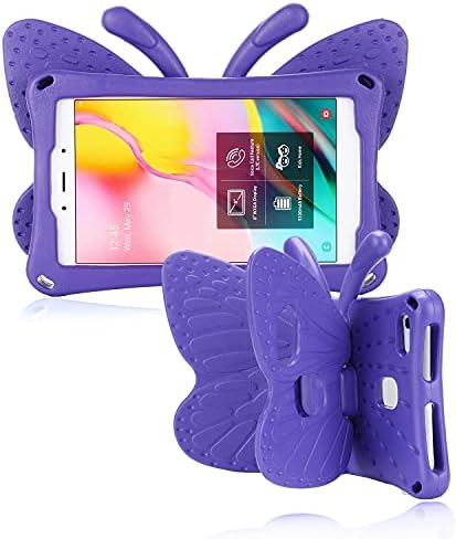 Simicoo Samsung Galaxy Tab Egy 8.4 Gyerekek esetében Aranyos Pillangó Esetben a Gyerekeknek Könnyű EVA Masszív Ütésálló,