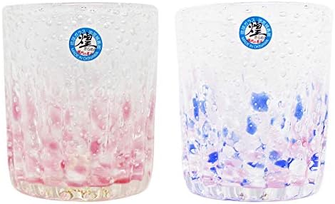 Kirakobo Rock Szemüveg (Rózsaszín, Pink, Rózsaszín, Rózsaszín, Kék) φ3.0 hüvelyk (7,6 cm), Tenger, Buborékok, 2 darabos Csomag